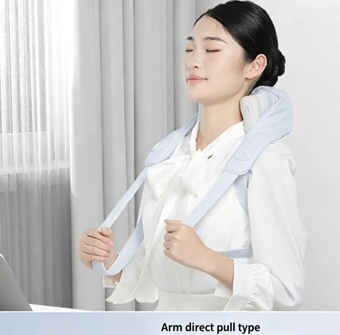 Neck and shoulder massager, trapezius muscle massager, back and waist massager, neck and lumbar massager, reverse neck massager.