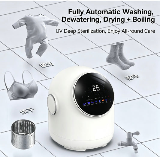 Fully automatic high-temperature washing, disinfection, sterilization, and drying mini machine with a sterilization rate ≥99.99%.